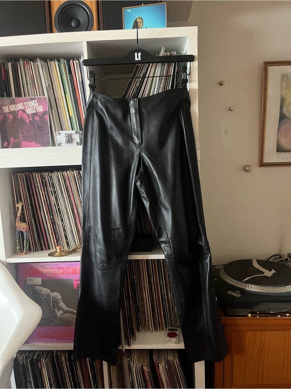 Wilsons Leather buttery soft straight leg pants size 2